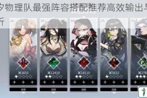 灵魂潮汐物理队最强阵容搭配推荐高效输出与实战技巧全解析