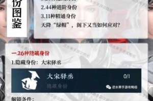 逆水寒手游隐藏身份解锁攻略大全新篇章：全面剖析与深度指引