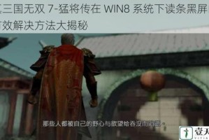 真三国无双 7-猛将传在 WIN8 系统下读条黑屏的有效解决方法大揭秘