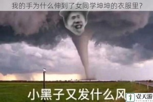 我的手为什么伸到了女同学坤坤的衣服里？