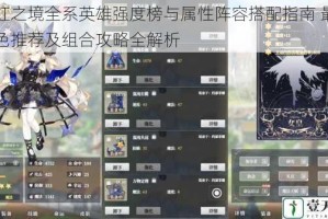 绯红之境全系英雄强度榜与属性阵容搭配指南 最强角色推荐及组合攻略全解析
