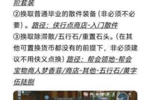 我的侠客华佗青囊书速刷指南 获取途径与任务流程详细解析