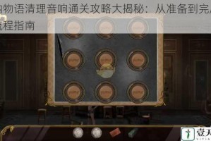 收纳物语清理音响通关攻略大揭秘：从准备到完成的全流程指南