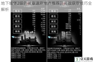 地下城堡2银色徽章速刷地点推荐及高效获取技巧全解析