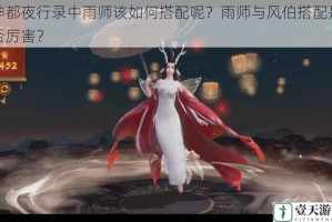 神都夜行录中雨师该如何搭配呢？雨师与风伯搭配是否厉害？