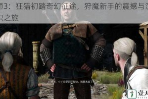 巫师3：狂猎初踏奇幻征途，狩魔新手的震撼与沉浸交织之旅