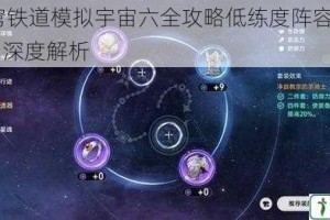 崩坏星穹铁道模拟宇宙六全攻略低练度阵容推荐与BOSS机制深度解析