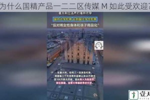 为什么国精产品一二二区传媒 M 如此受欢迎？