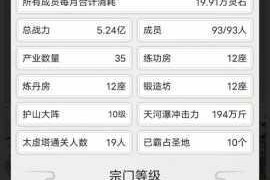 修仙宗门异闻录第二卷十大独门秘法助你战力飙升突破极限新境界