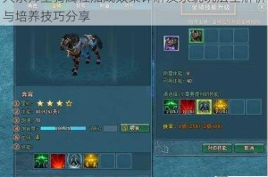 大宗师坐骑属性加成效果详解及系统玩法全解析与培养技巧分享