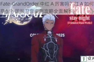 Fate-GrandOrder 中红 A 厉害吗？红 A 如何搭配？国服卫宫实测攻略全面解析