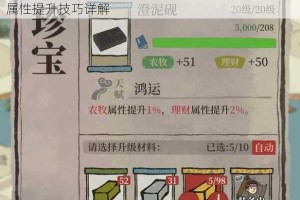 江南百景图沈万千珍宝搭配全攻略 角色装备选择与属性提升技巧详解