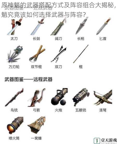 武器类型与特点