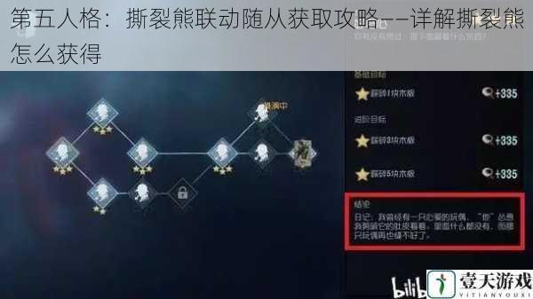 第五人格：撕裂熊联动随从获取攻略——详解撕裂熊怎么获得