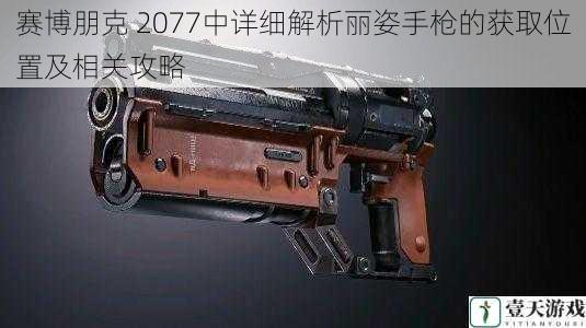 赛博朋克 2077中详细解析丽姿手枪的获取位置及相关攻略