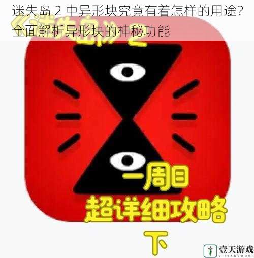 迷失岛 2 中异形块究竟有着怎样的用途？全面解析异形块的神秘功能