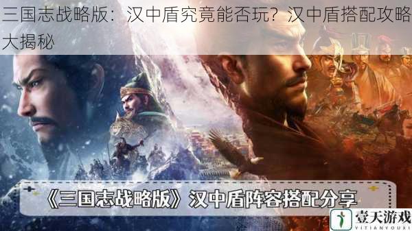 三国志战略版：汉中盾究竟能否玩？汉中盾搭配攻略大揭秘