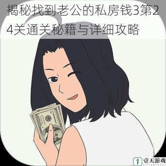 揭秘找到老公的私房钱3第24关通关秘籍与详细攻略