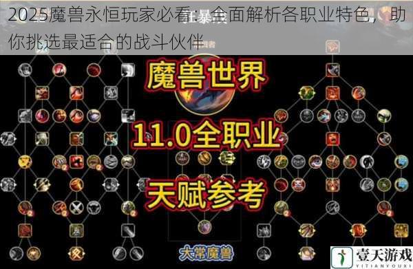 2025魔兽永恒玩家必看：全面解析各职业特色，助你挑选最适合的战斗伙伴