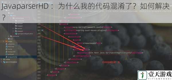 JavaparserHD ：为什么我的代码混淆了？如何解决？