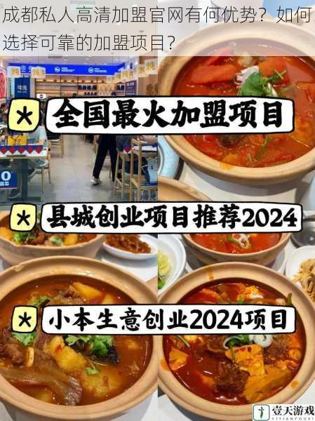 成都私人高清加盟官网有何优势?如何选择可靠的加盟项目?