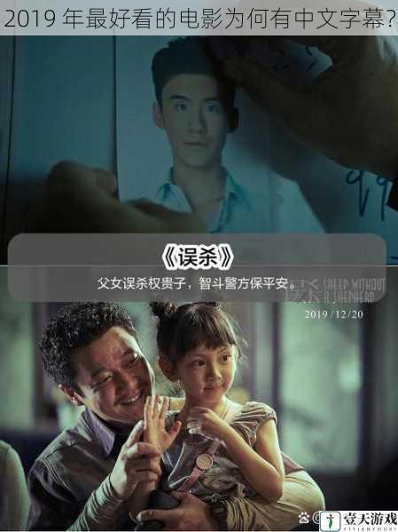 2019 年最好看的电影为何有中文字幕?
