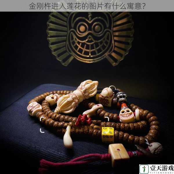 金刚杵进入莲花的图片有什么寓意?