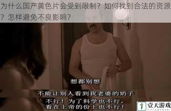 为什么国产黄色片会受到限制？如何找到合法的资源？怎样避免不良影响？