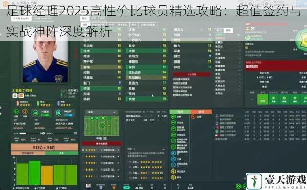 足球经理2025高性价比球员精选攻略:超值签约与实战神阵深度解析