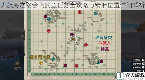 大航海之路会飞的鱼任务全攻略与精准位置详细解析