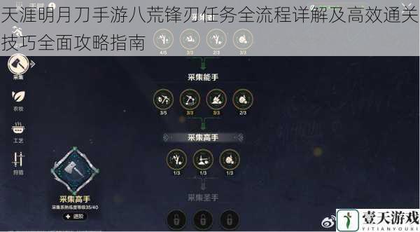 天涯明月刀手游八荒锋刃任务全流程详解及高效通关技巧全面攻略指南