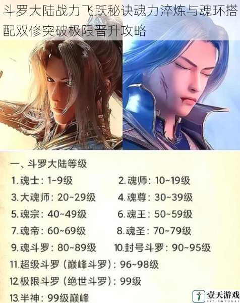 斗罗大陆战力飞跃秘诀魂力淬炼与魂环搭配双修突破极限晋升攻略