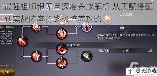 最强祖师银无月深度养成解析 从天赋搭配到实战阵容的终极培养攻略