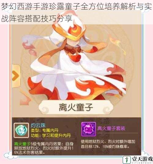 梦幻西游手游珍露童子全方位培养解析与实战阵容搭配技巧分享
