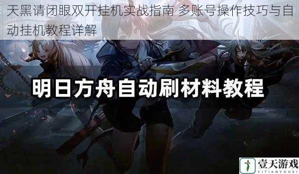 天黑请闭眼双开挂机实战指南 多账号操作技巧与自动挂机教程详解