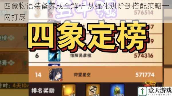 四象物语装备养成全解析 从强化进阶到搭配策略一网打尽