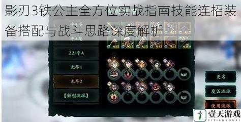 影刃3铁公主全方位实战指南技能连招装备搭配与战斗思路深度解析