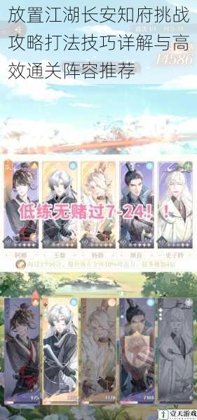 放置江湖长安知府挑战攻略打法技巧详解与高效通关阵容推荐