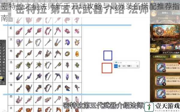 密特拉之星法师新手开局攻略与最强装备搭配推荐指南