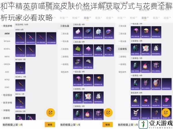 和平精英萌喵橘座皮肤价格详解获取方式与花费全解析玩家必看攻略