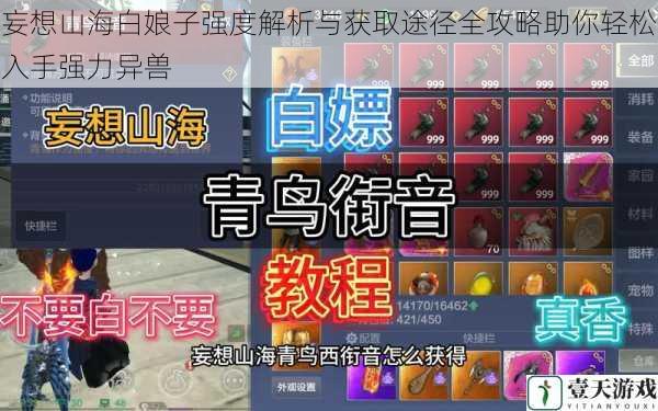 妄想山海白娘子强度解析与获取途径全攻略助你轻松入手强力异兽